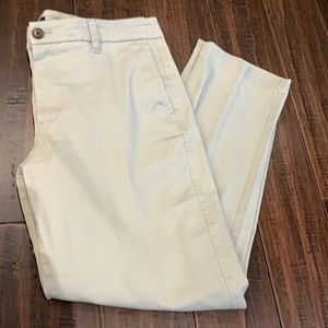 J. Crew Chinos (gray/green)